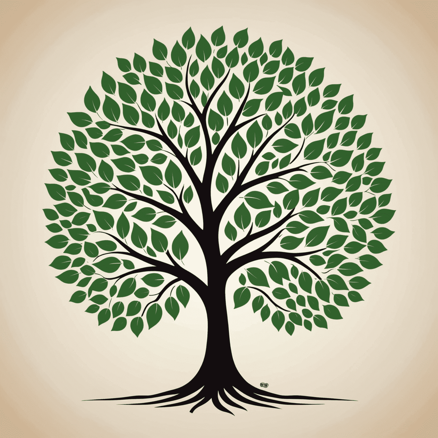 Fostainter logo - A stylized tree with community members as leaves, symbolizing growth and collaboration