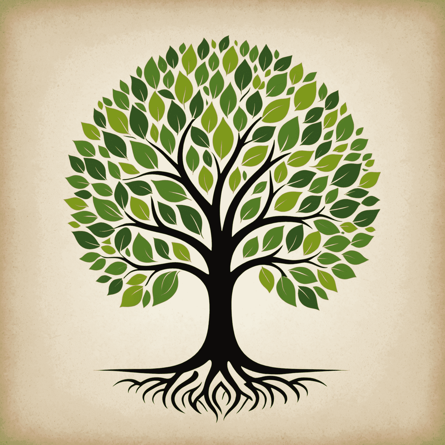 Fostainter logo - A stylized tree with community members as leaves, symbolizing growth and collaboration